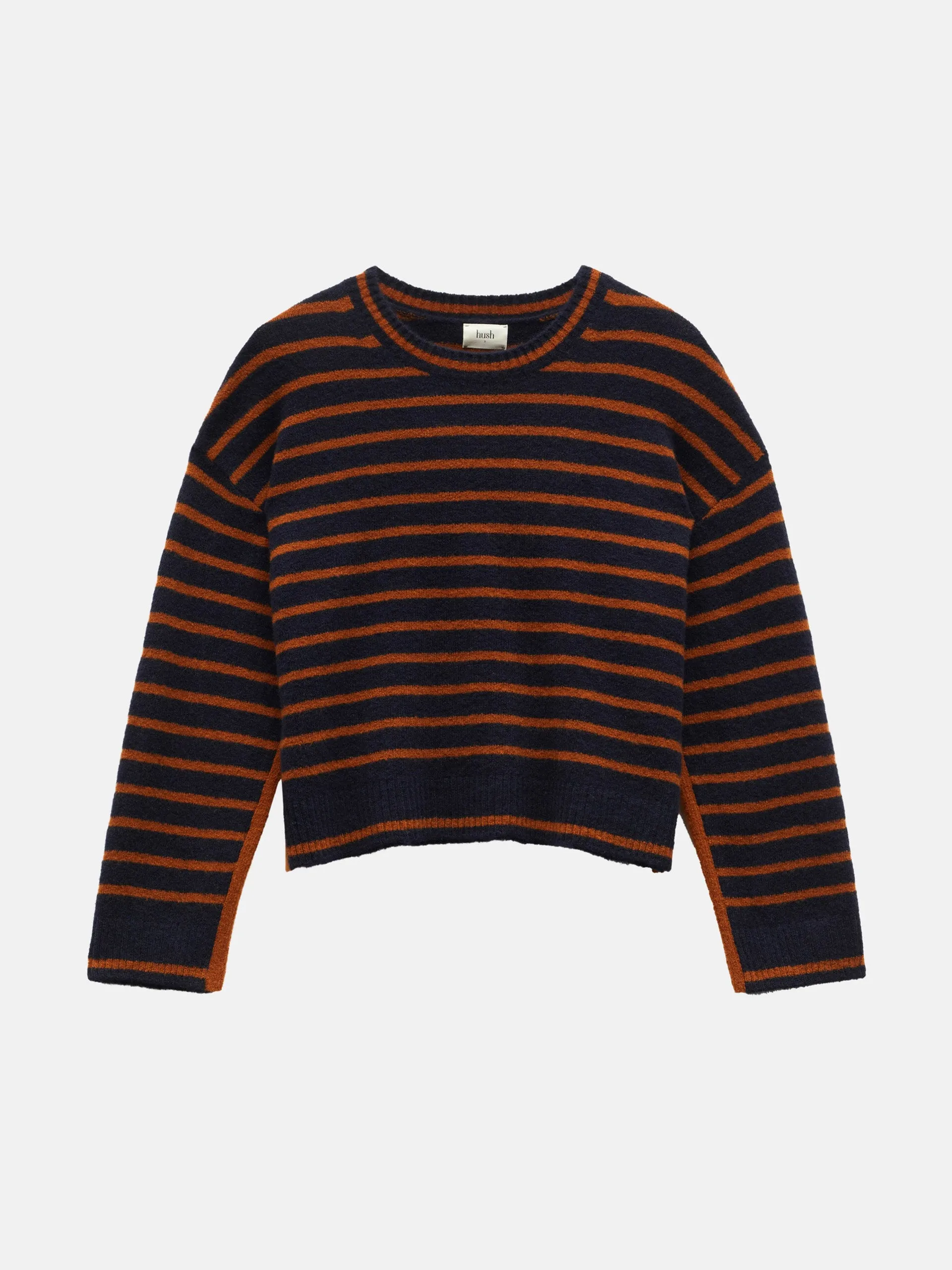 Casey striped wool blend jumper