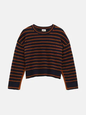 Casey striped wool blend jumper