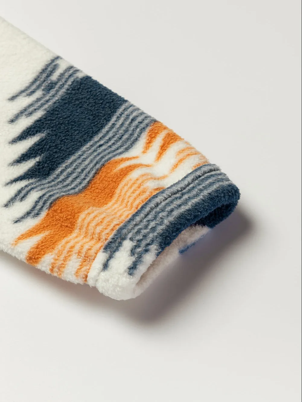 Casual Fleece Jacket in Tribal Print