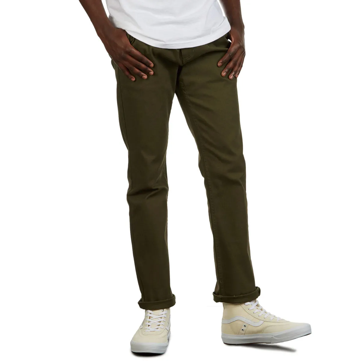CCS Standard Plus Straight Chino Pants - Olive