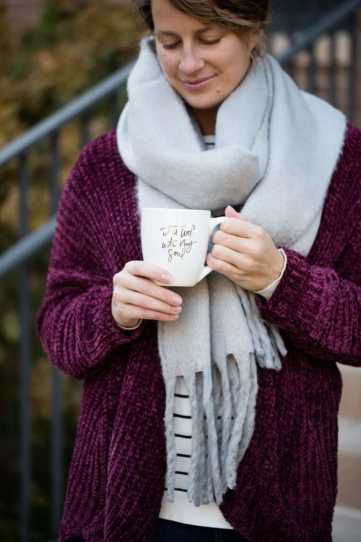 Chunky Fringe Scarf - FINAL SALE