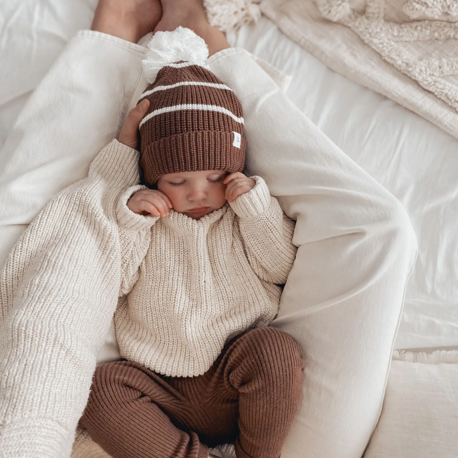 CHUNKY KNIT JUMPER | TEXTURED HONEY