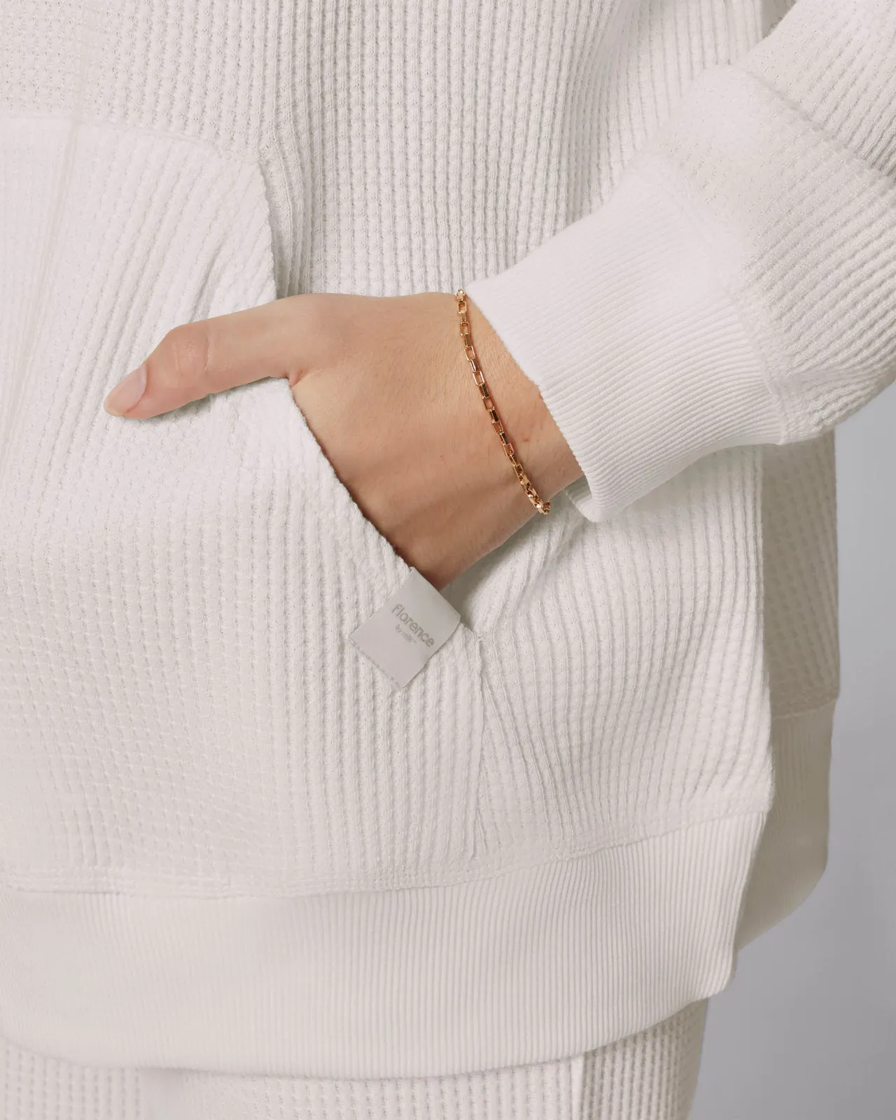 Chunky Thermal Oversized Zip