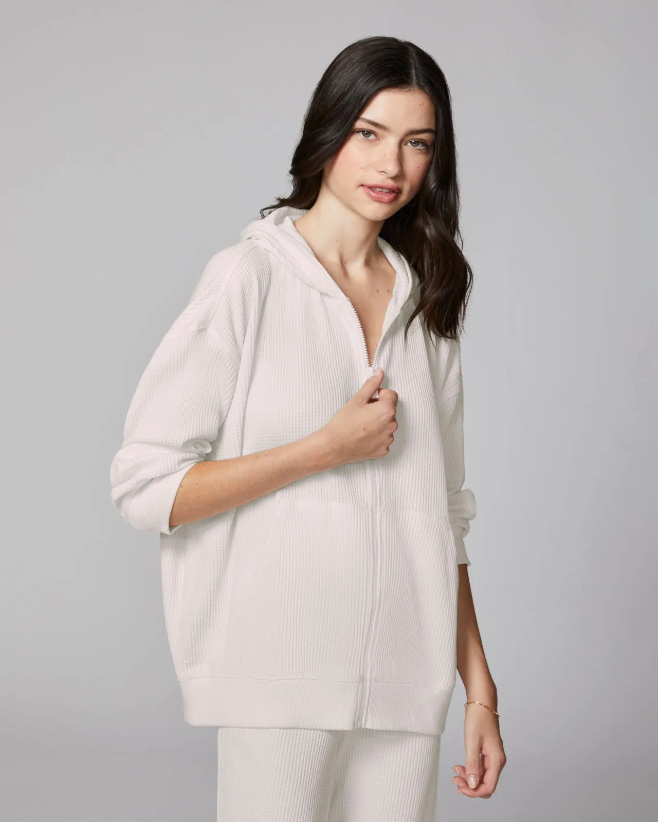 Chunky Thermal Oversized Zip