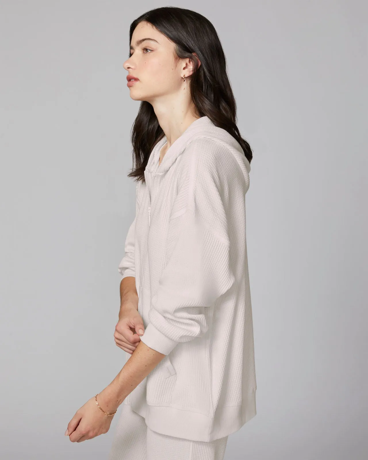 Chunky Thermal Oversized Zip
