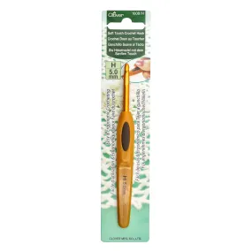 Clover Soft Touch Crochet Hooks - Aluminum Needles - Size H (5.00mm)