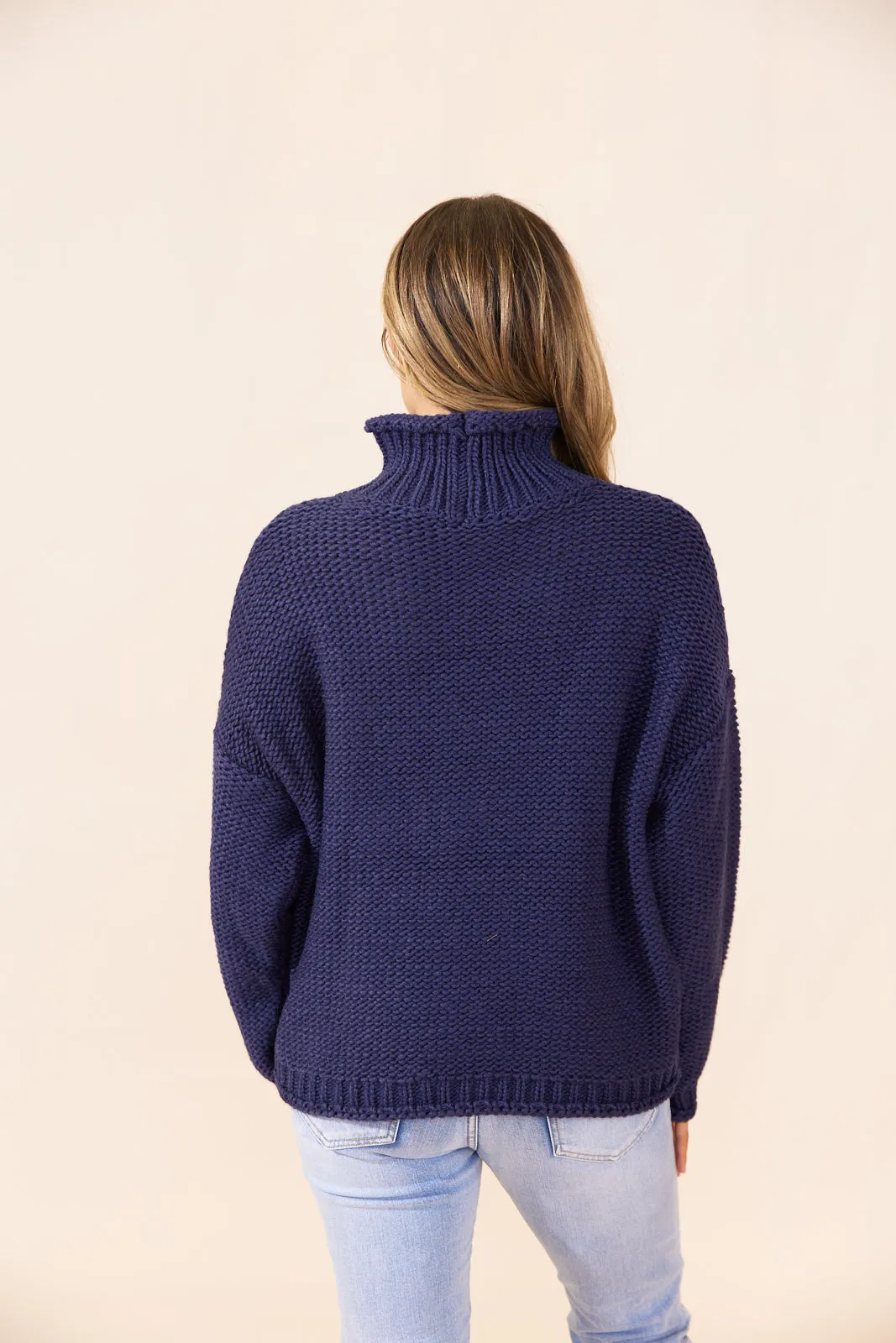 COPENHAGEN KNIT - Navy