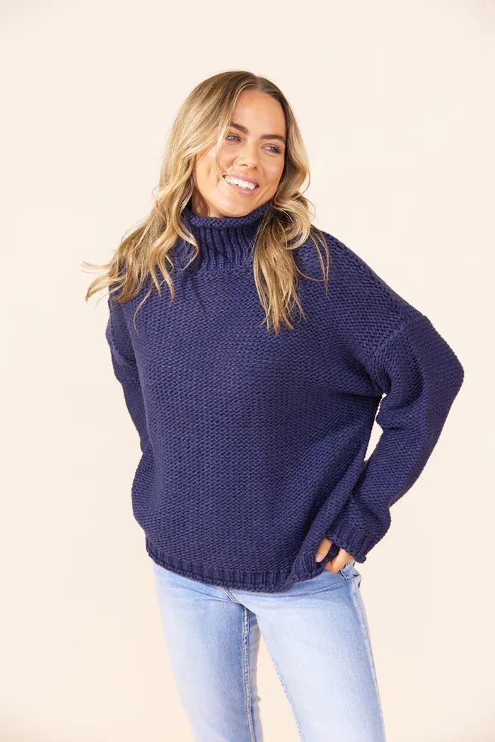COPENHAGEN KNIT - Navy