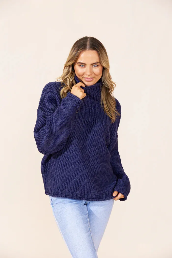COPENHAGEN KNIT - Navy