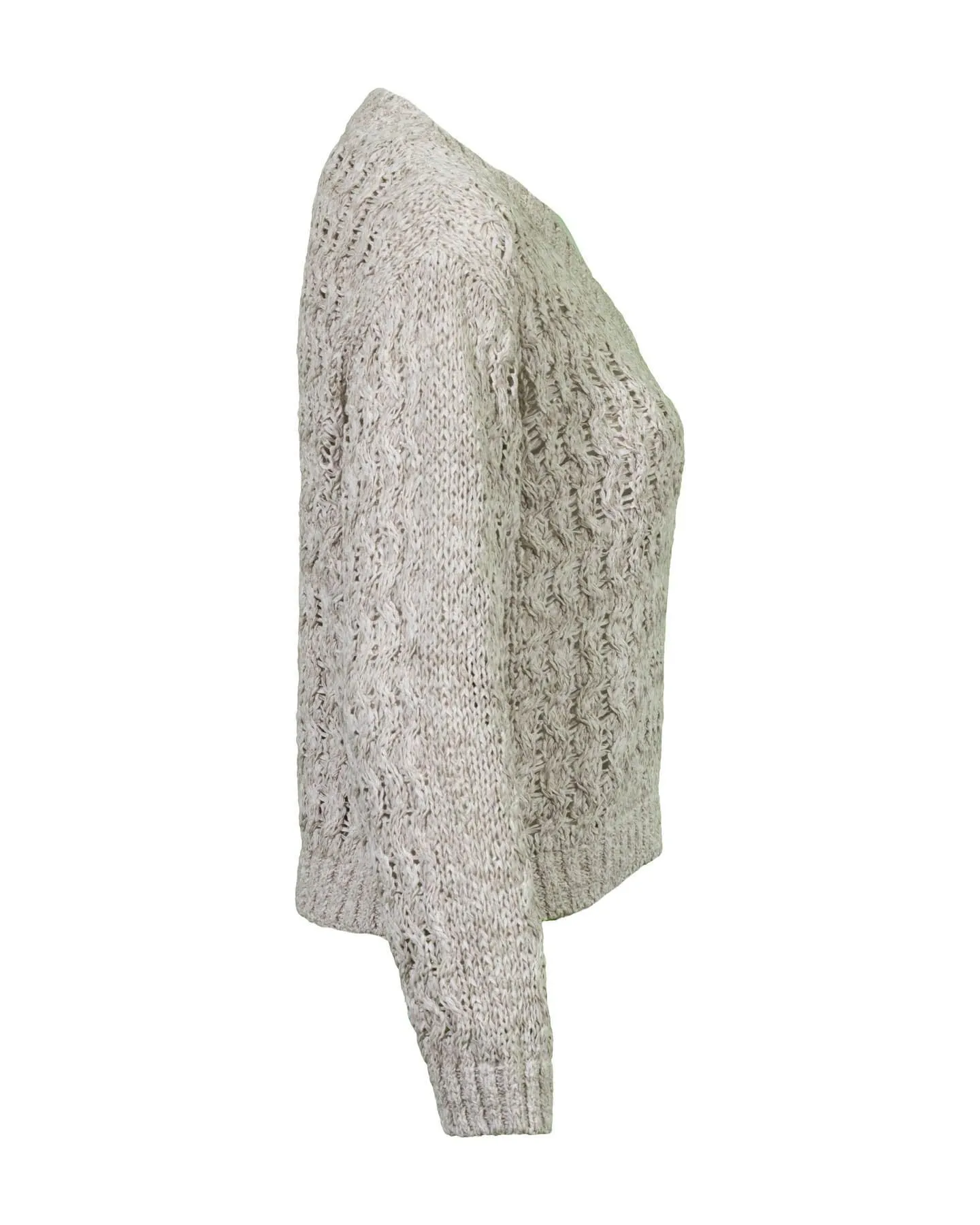 Corded Knit Pullover