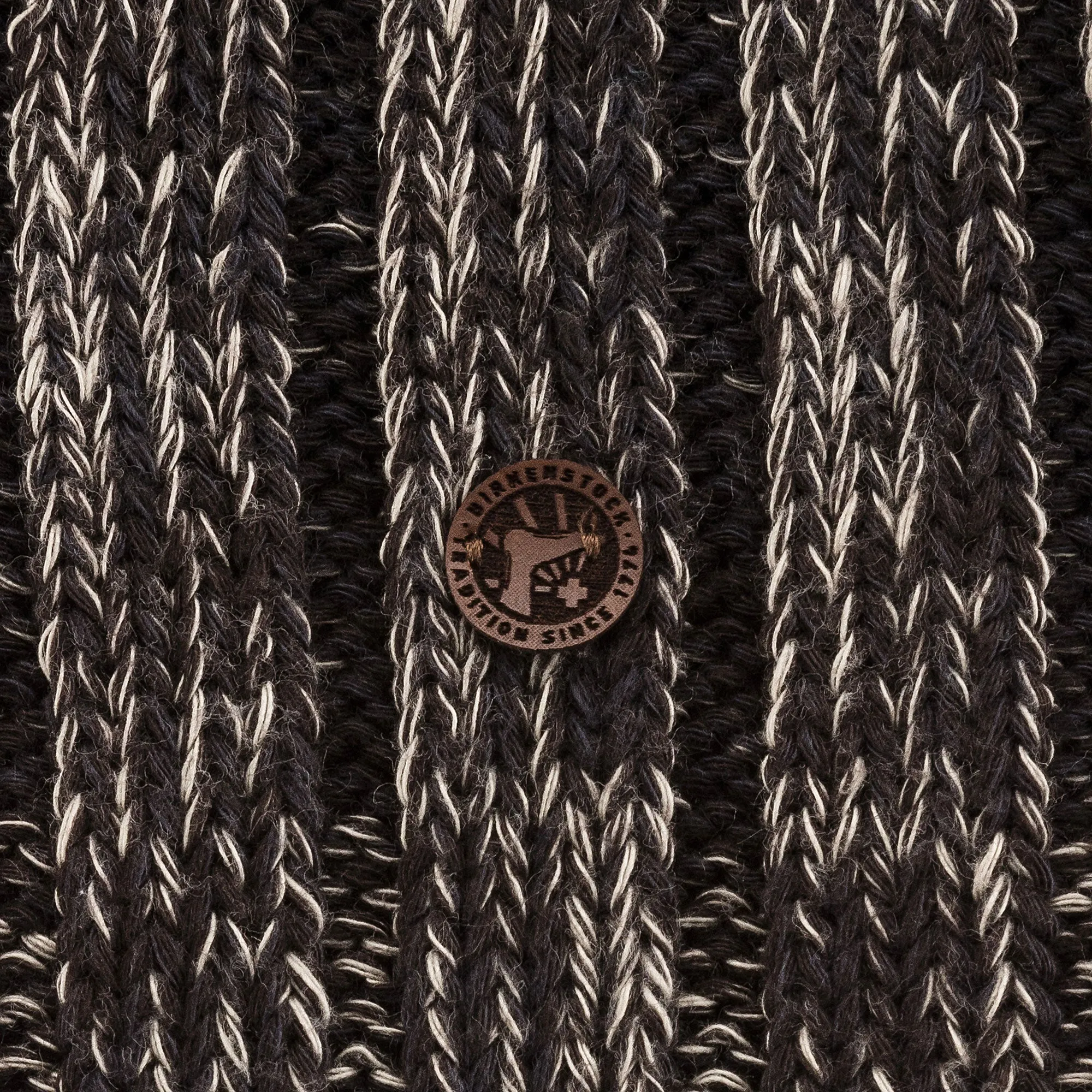 Cotton Twist Socks in Brown