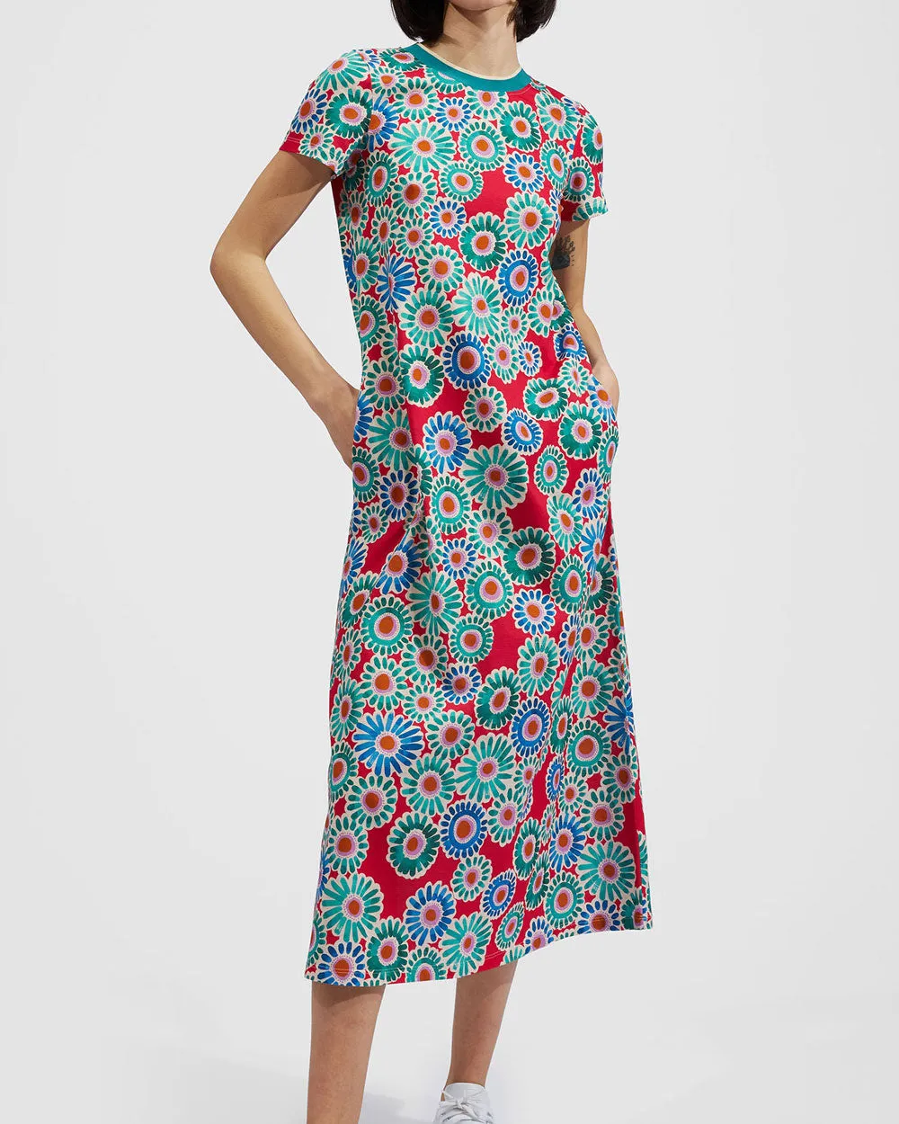 Crazy Daisy Sporty Swing Dress