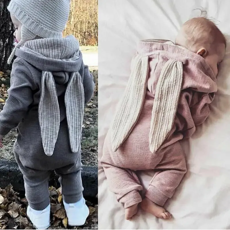 Cuddle Hopper Cotton Bunny Romper