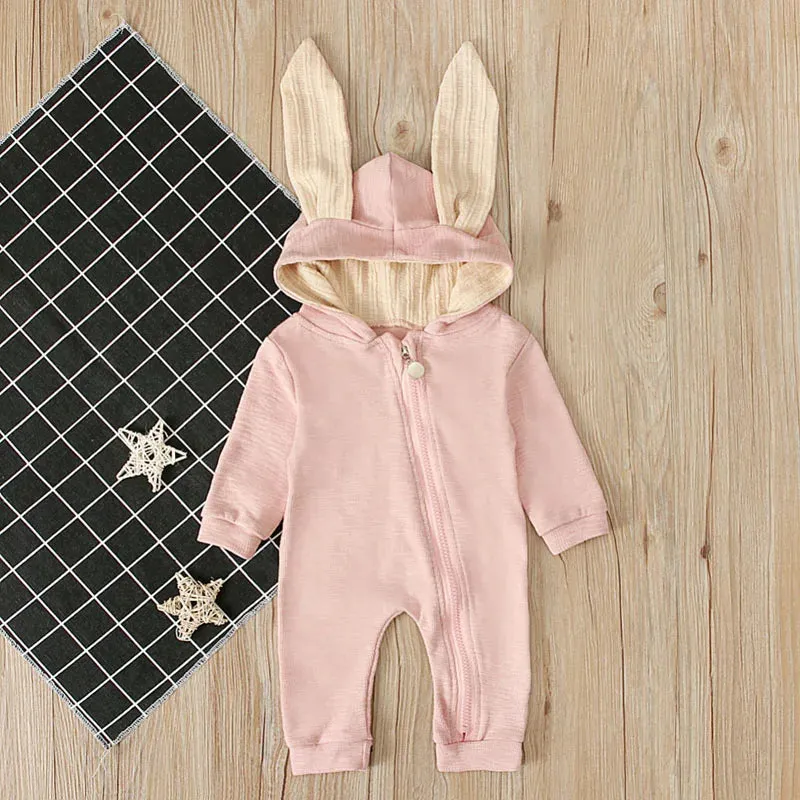 Cuddle Hopper Cotton Bunny Romper