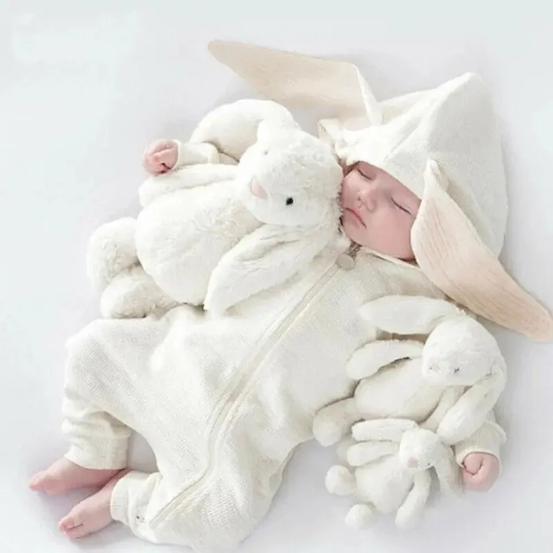 Cuddle Hopper Cotton Bunny Romper