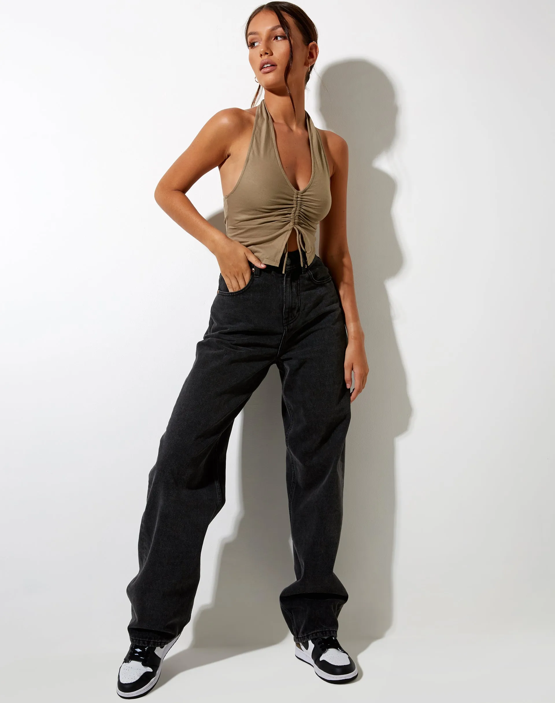 Dapa Vest Top in Eucalyptus