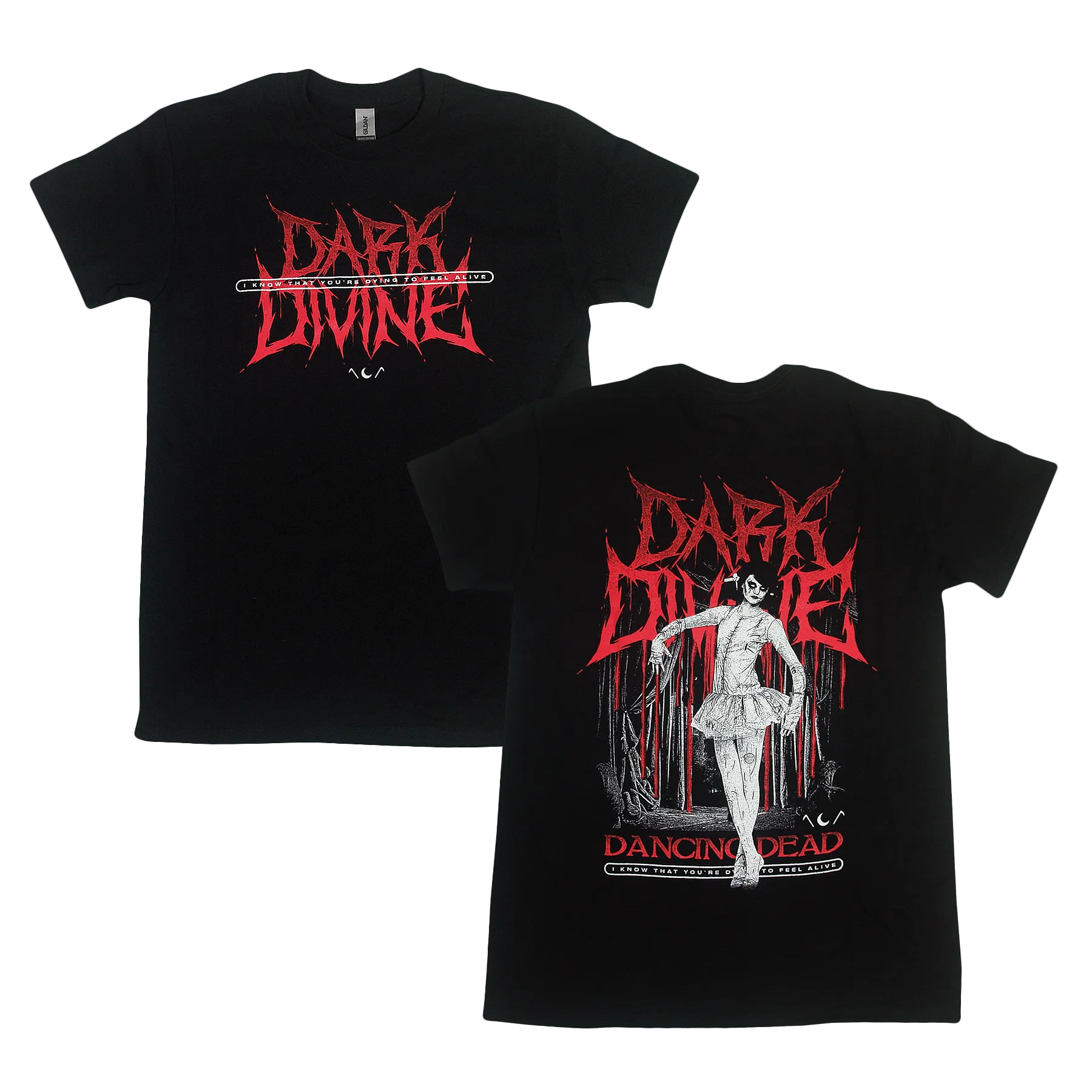 Dark Divine - Dancing Dead Black - Tee