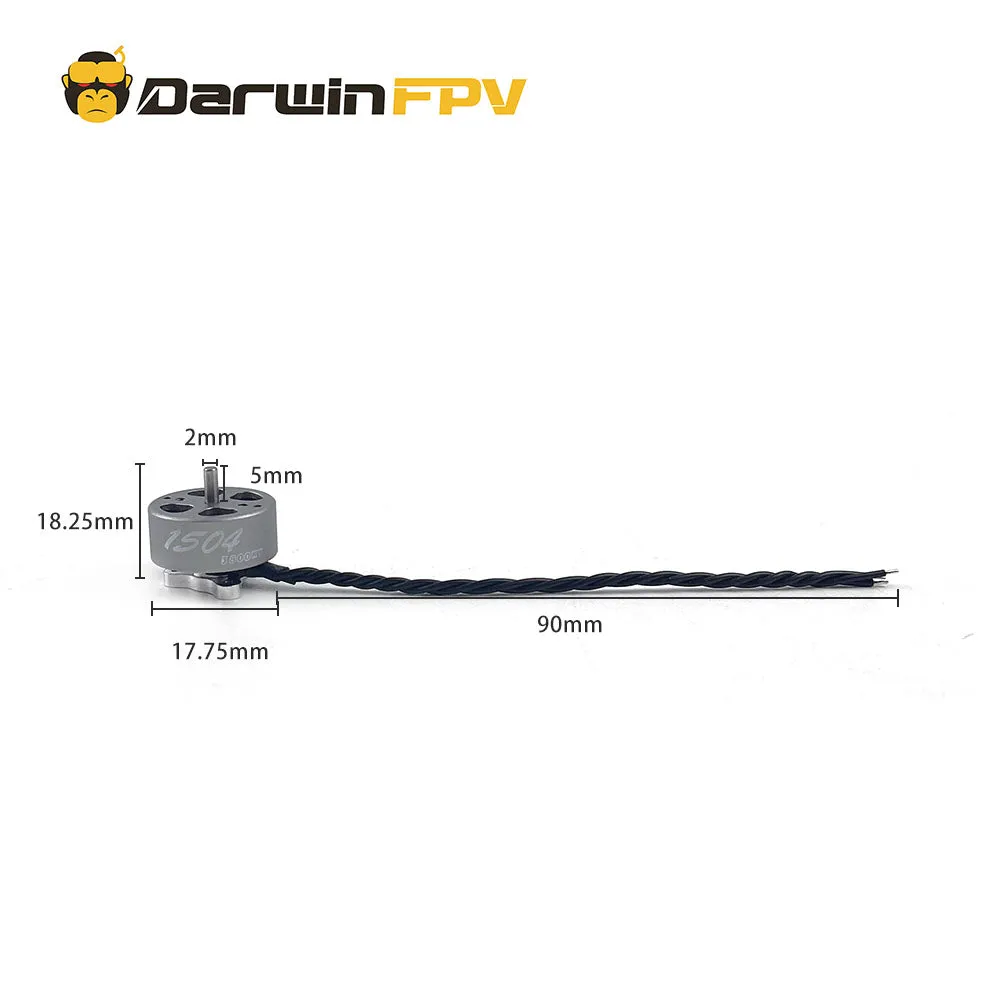 DarwinFPV 1504 2300KV 3600KV 3800KV Blushless Motor