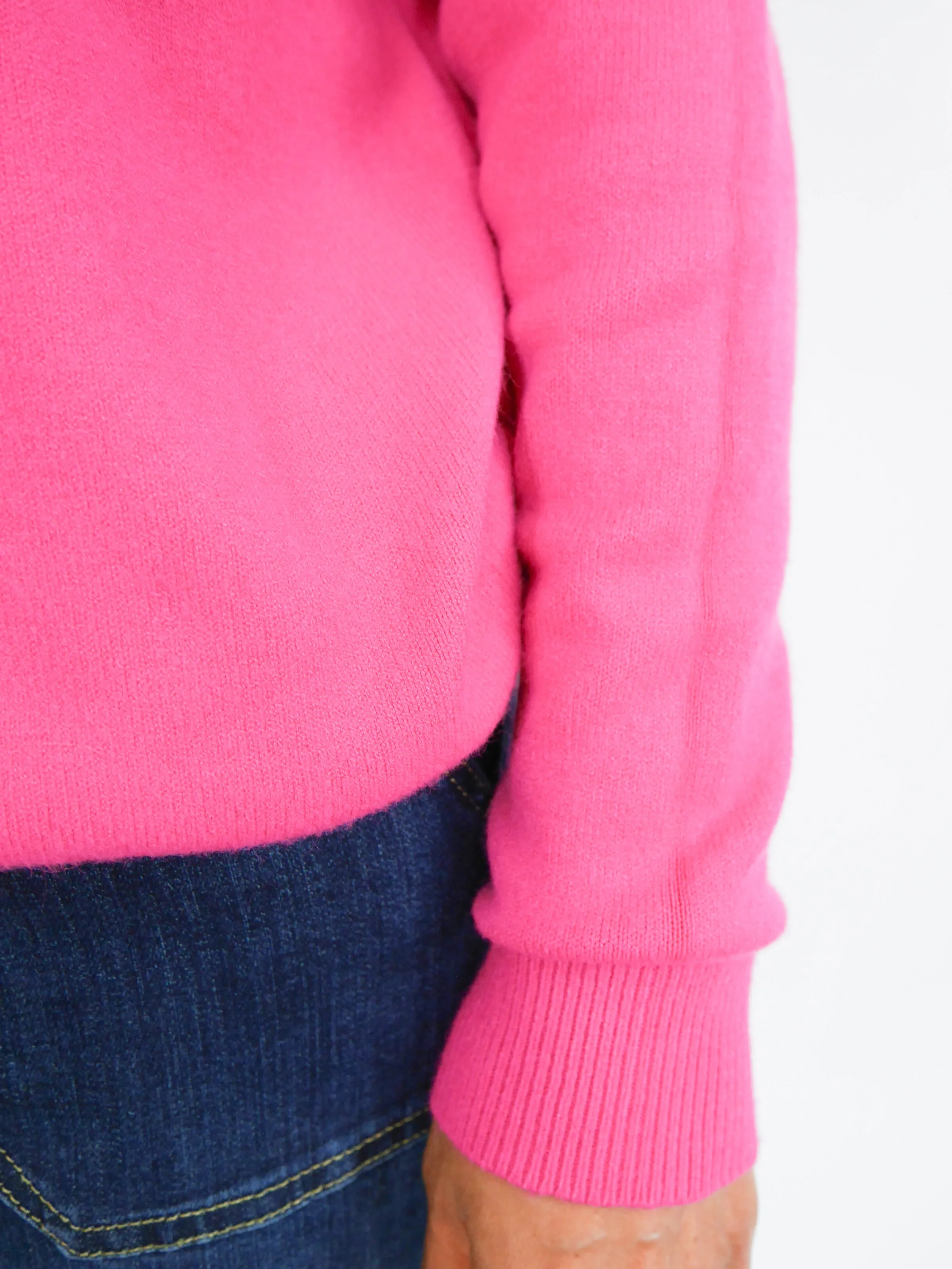 Davina Knit Fuchsia