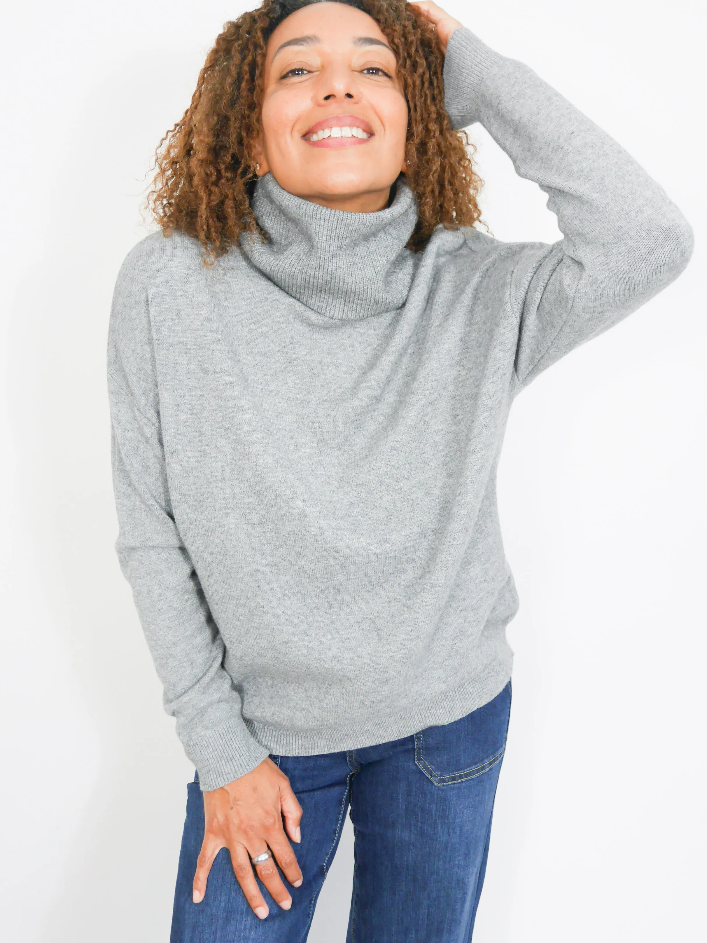 Davina Knit Grey