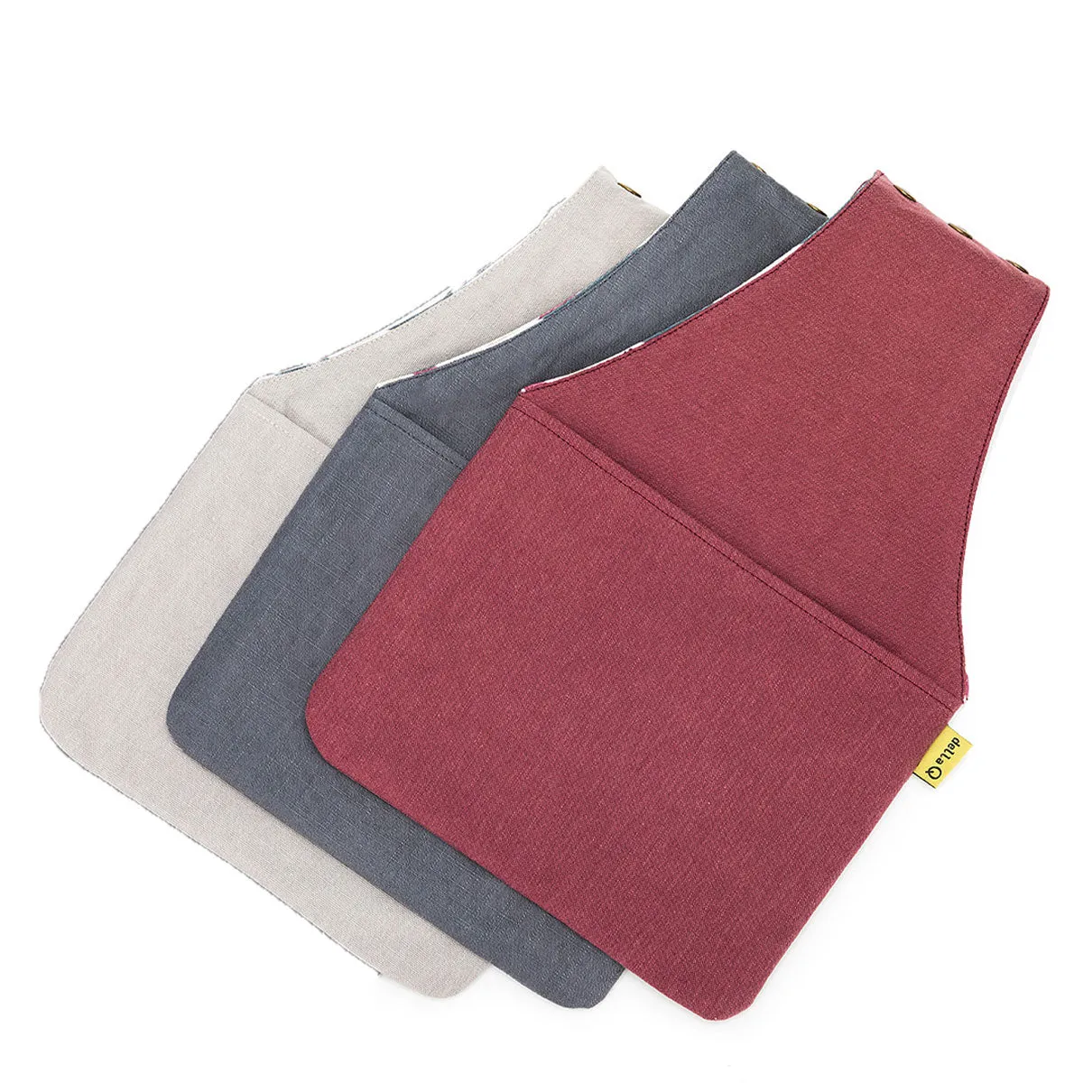 della Q Nora Wrist Bag - 1300-1 - *Linen - Slate