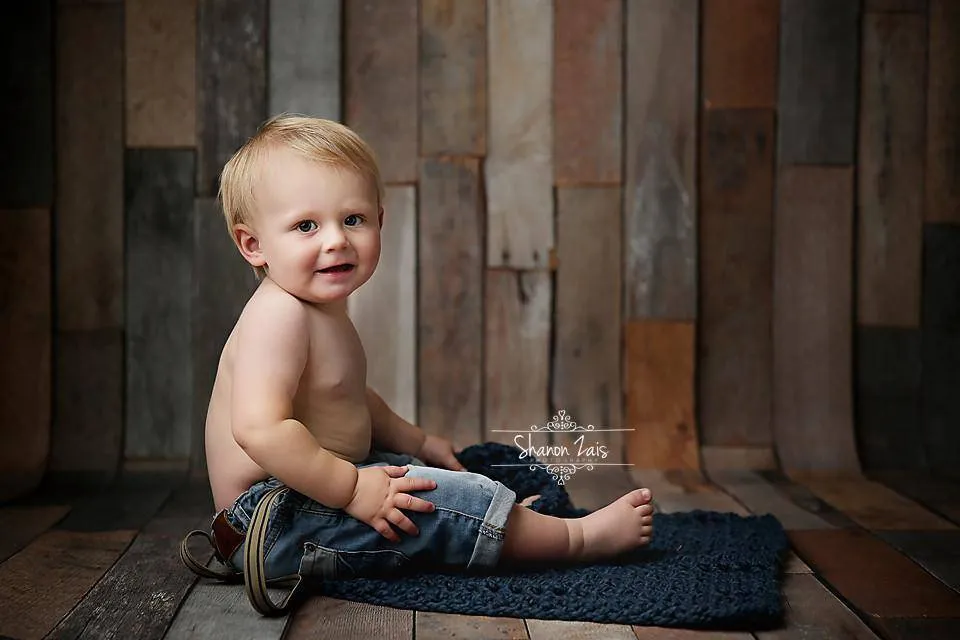 Denim Blue Newborn Baby Blanket