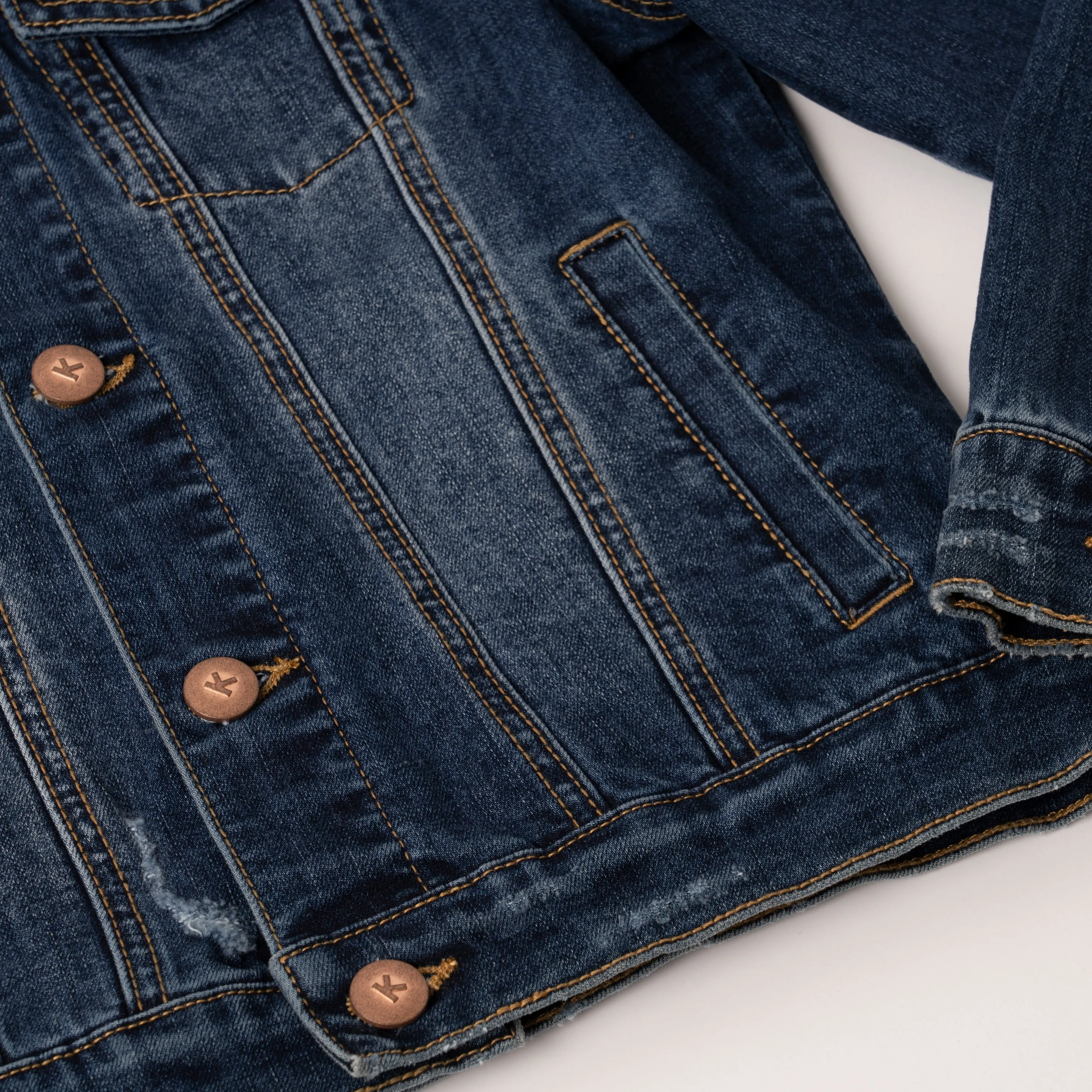 Denim Hooded Jacket
