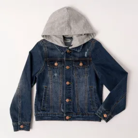 Denim Hooded Jacket