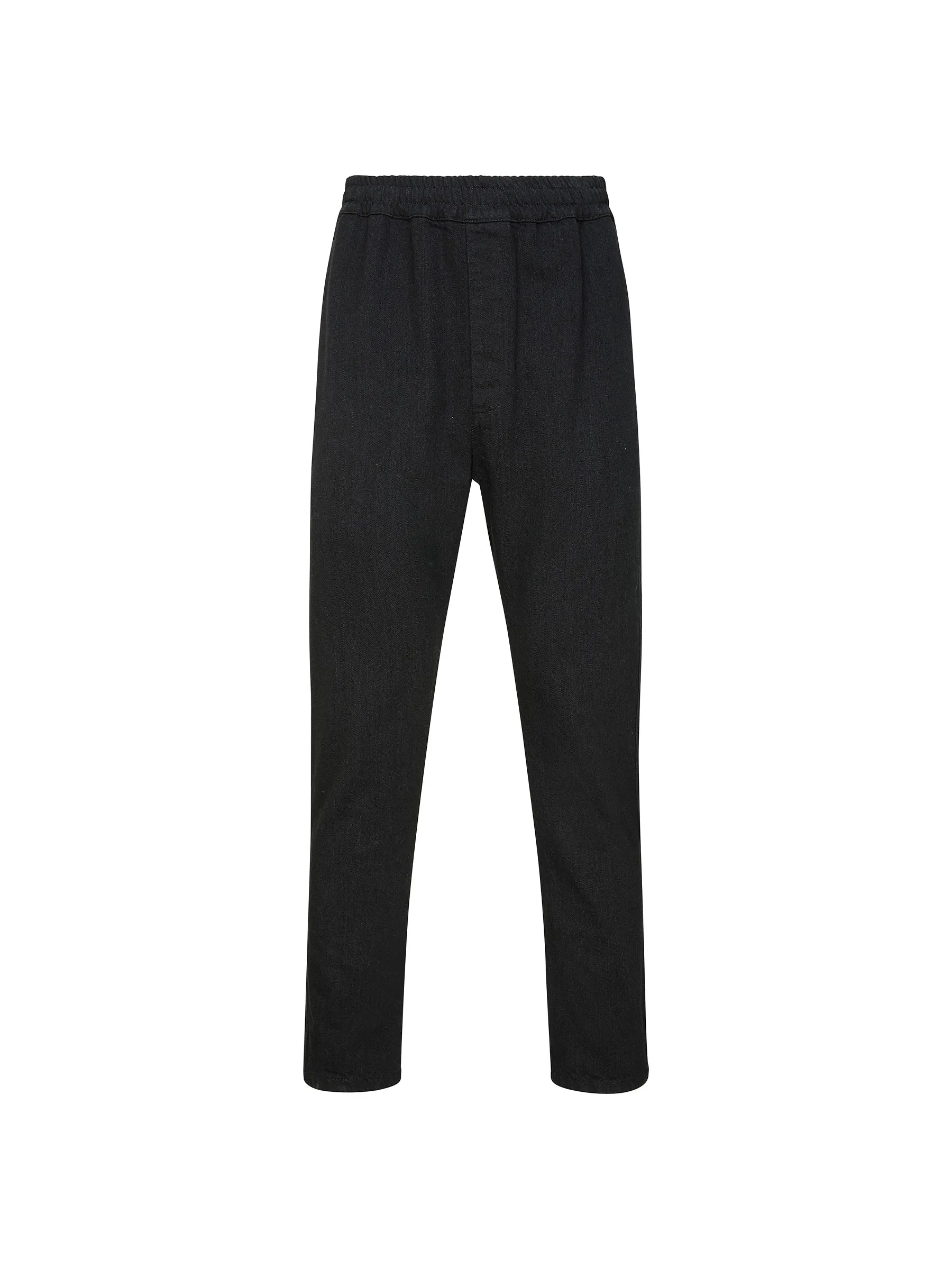 denim lo slung pull on pant