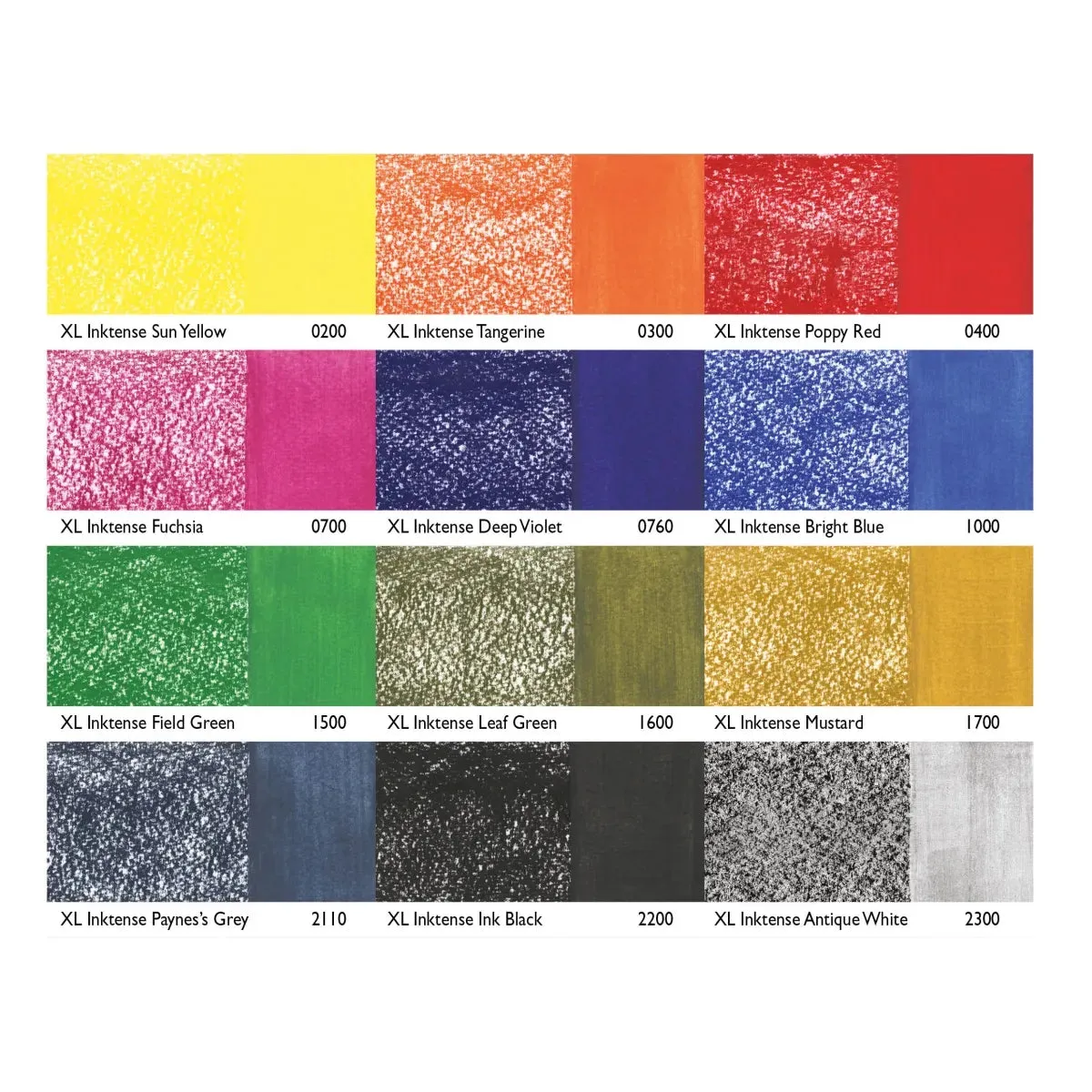 Derwent Inktense XL Blocks Tin - 12 Blocks