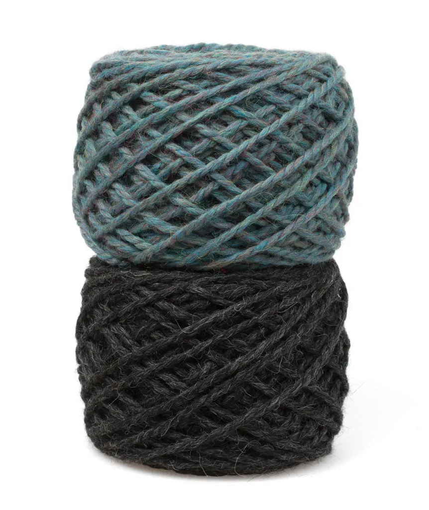 Diagonal Striped Garter Stitch Loop Using Berroco Ultra Alpaca Chunky