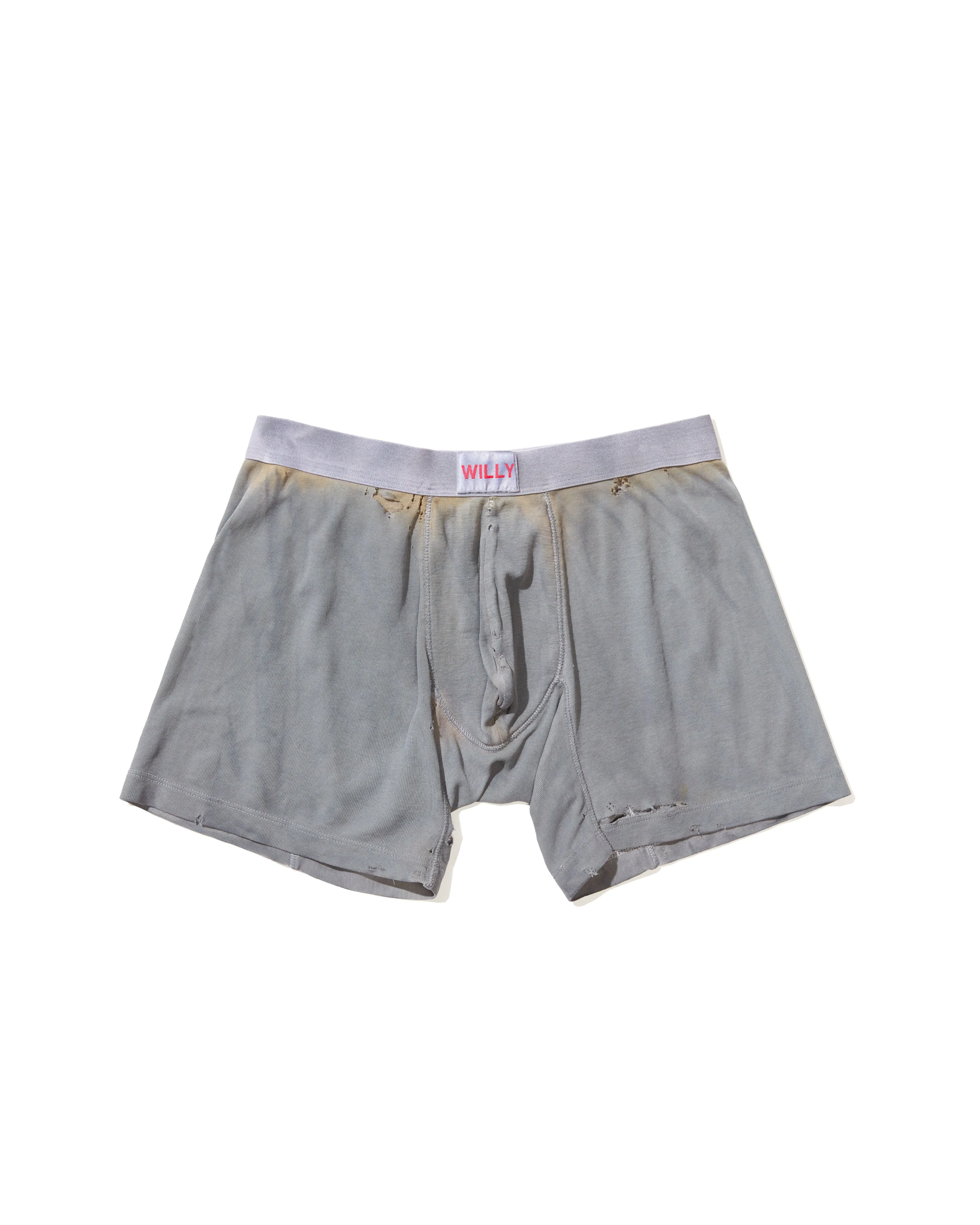 DIRTY BOXER BRIEFS - GREY
