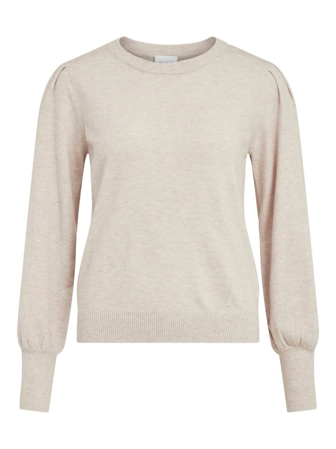 Ella Round Neck Jumper (Natural)