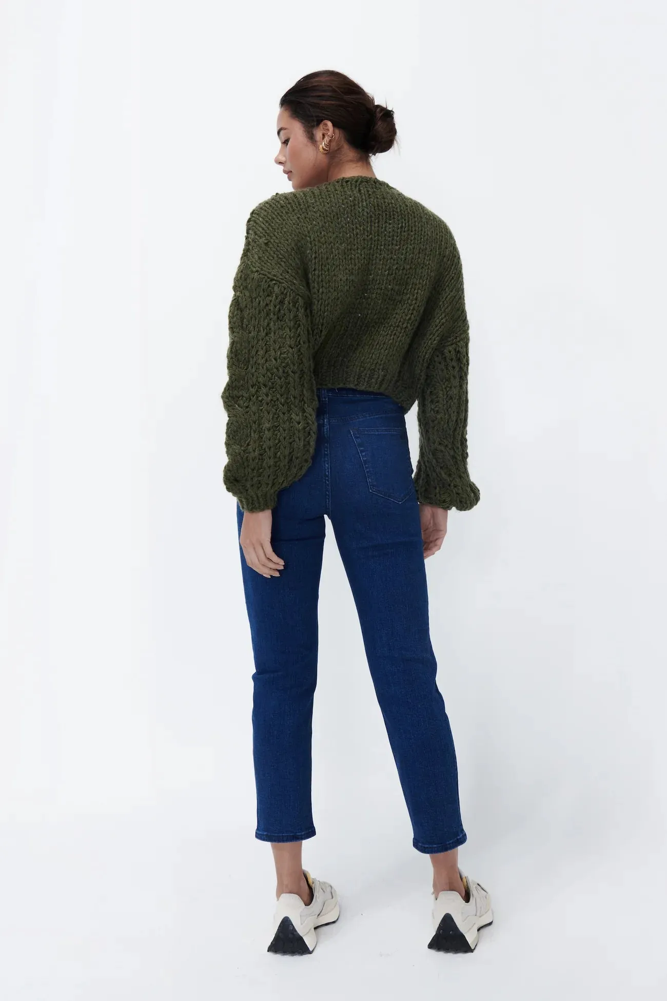 Elsie Knit in Khaki