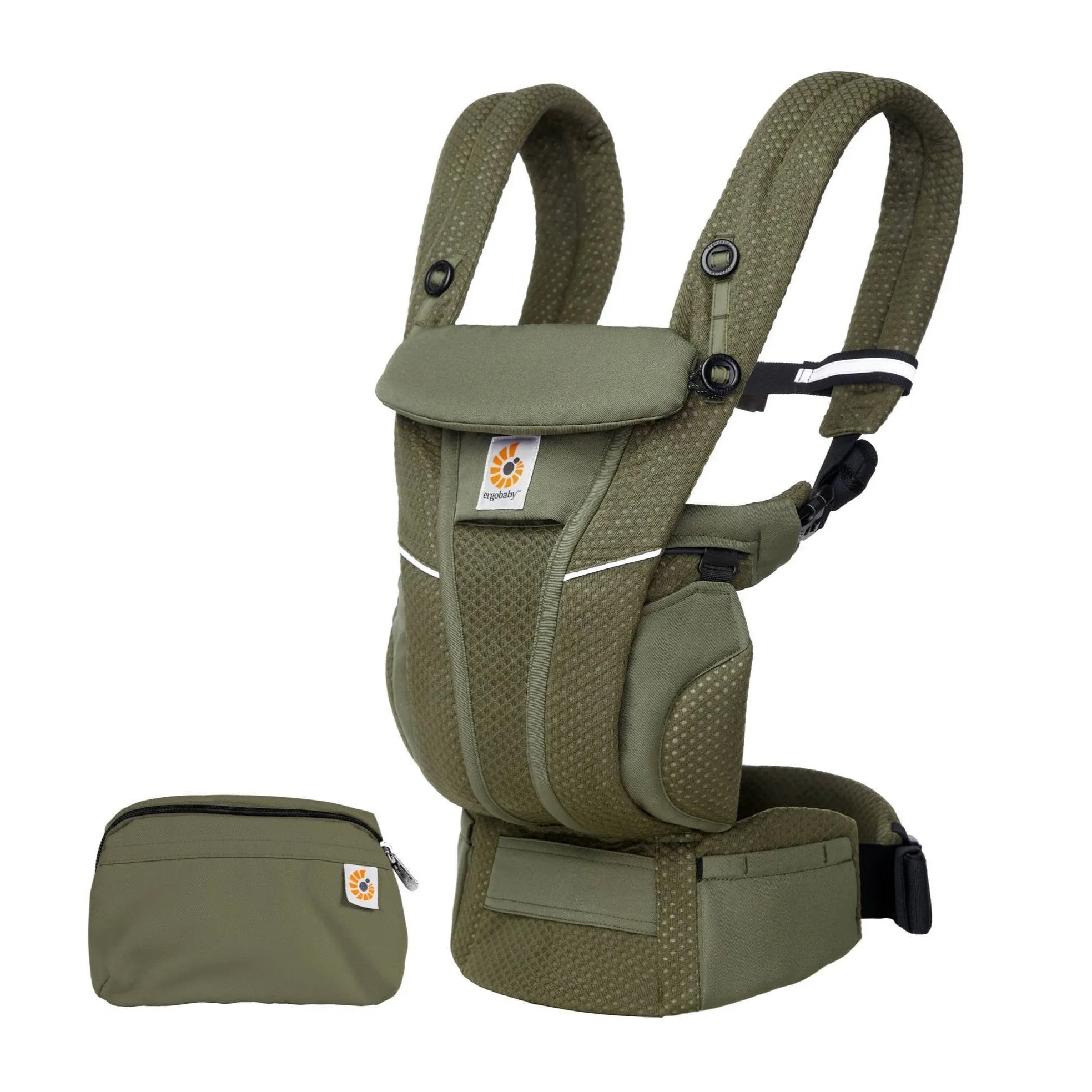 Ergobaby Omni Breeze All-Position Mesh Baby Carrier - Olive Green