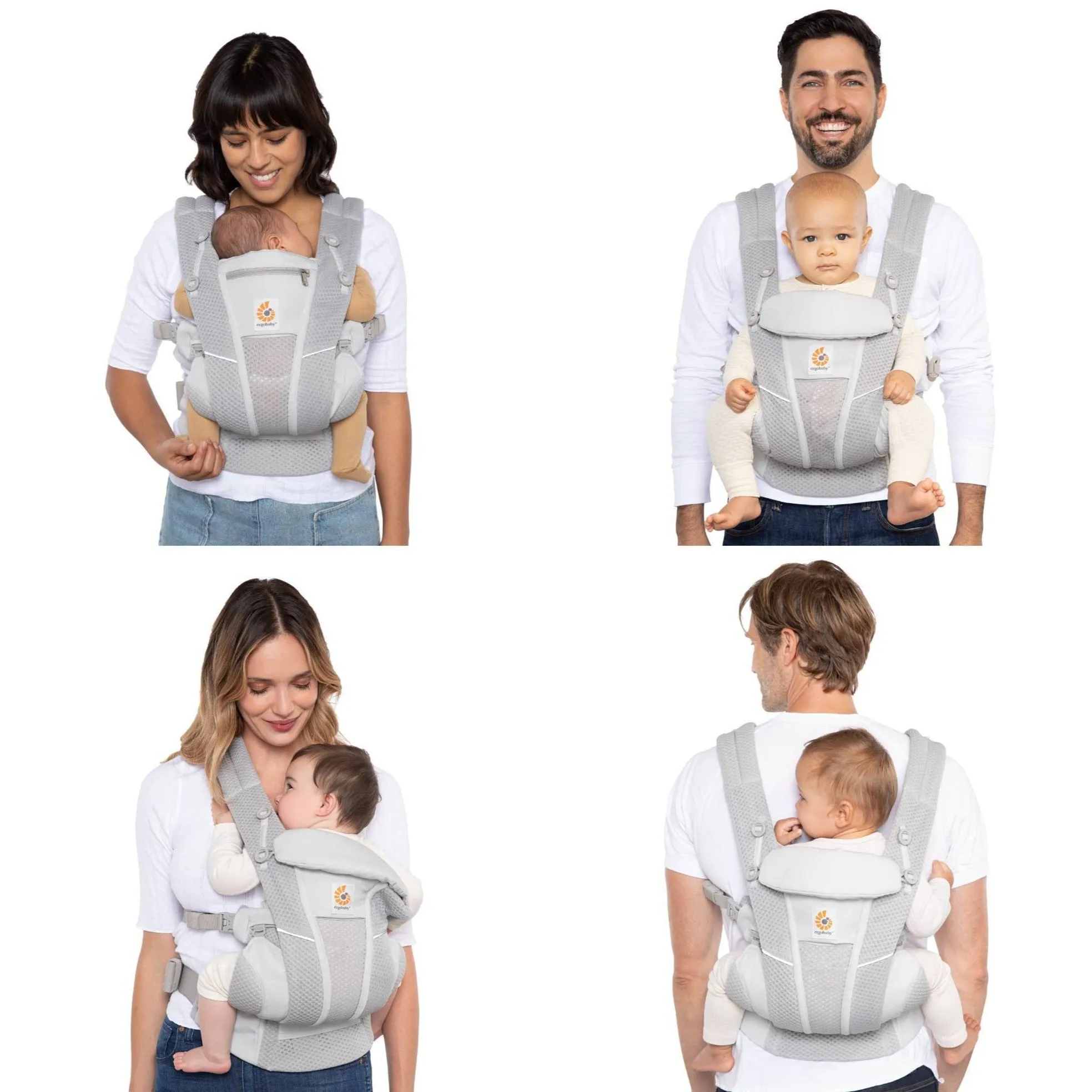 Ergobaby Omni Breeze All-Position Mesh Baby Carrier - Olive Green
