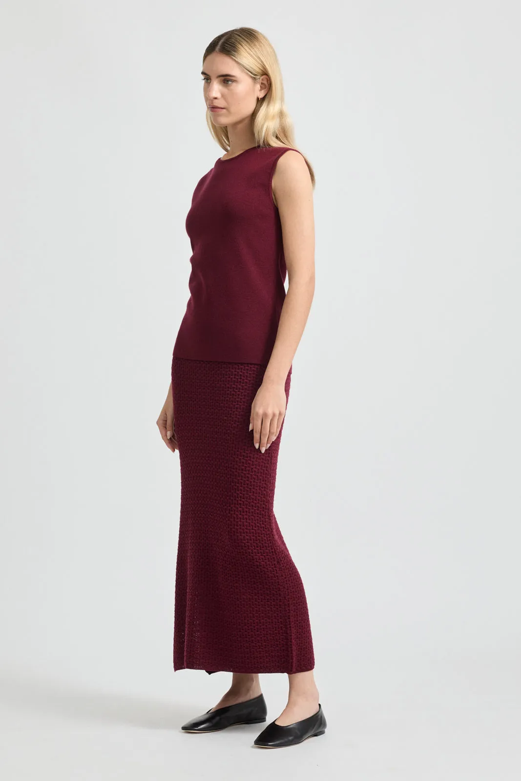 FINE MERINO TANK