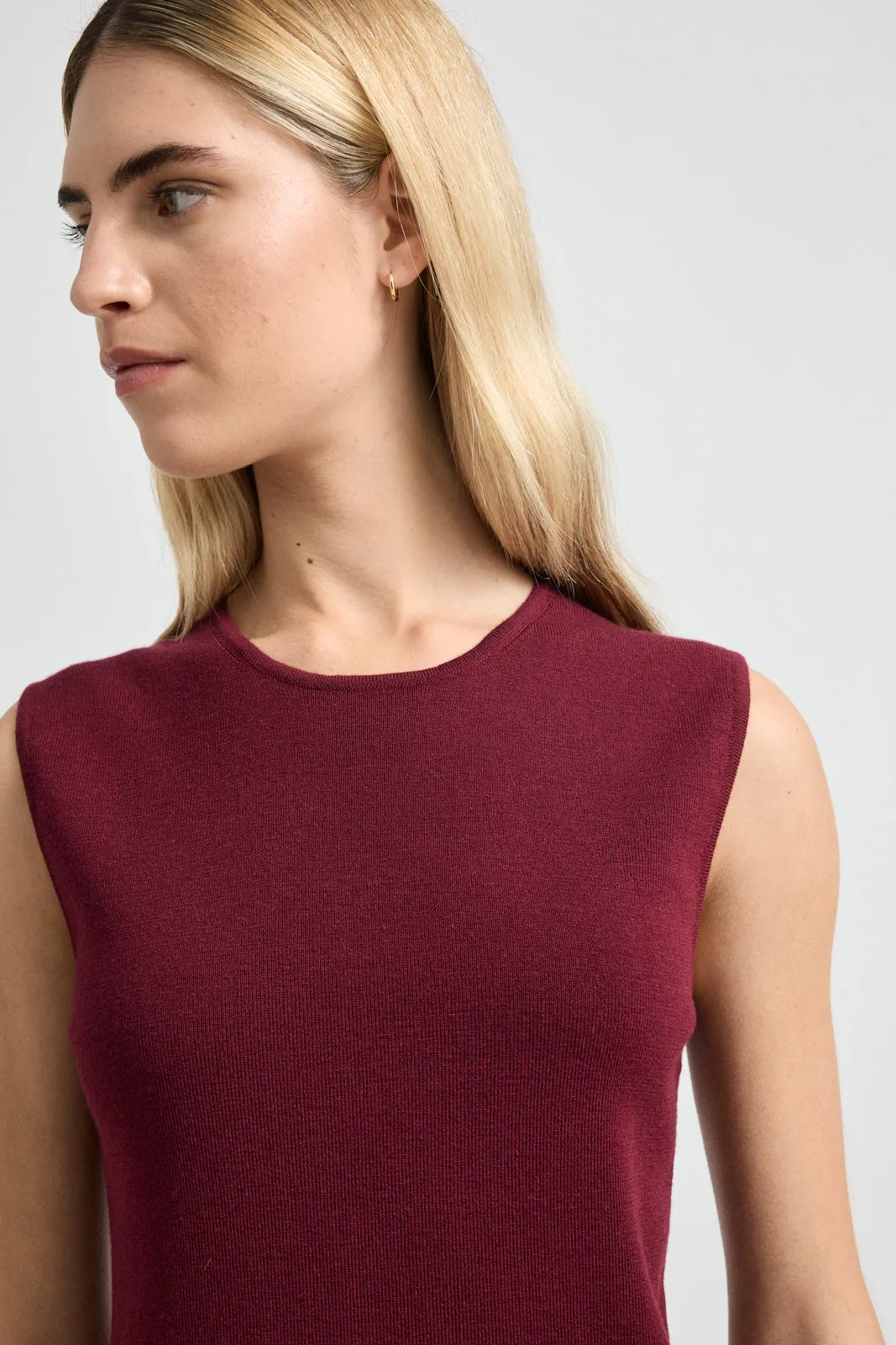 FINE MERINO TANK