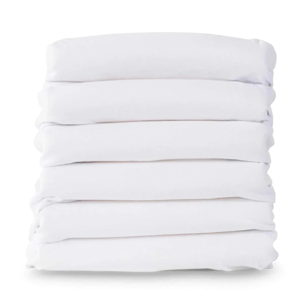 Foundations SafeFit™ Elastic Crib Sheets (6 pack) -  Compact & Full Size