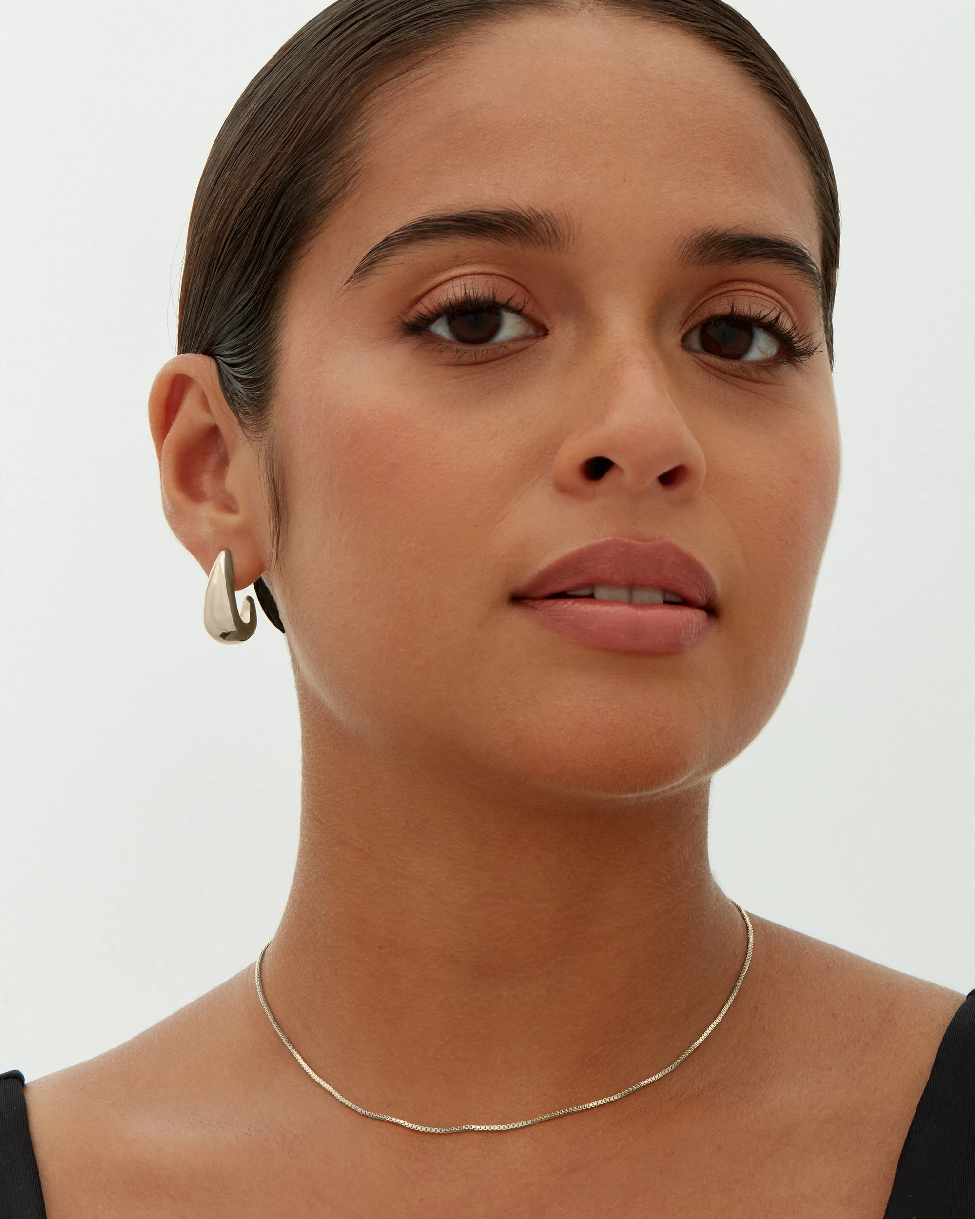 Gaia Chunky Hoop Earrings