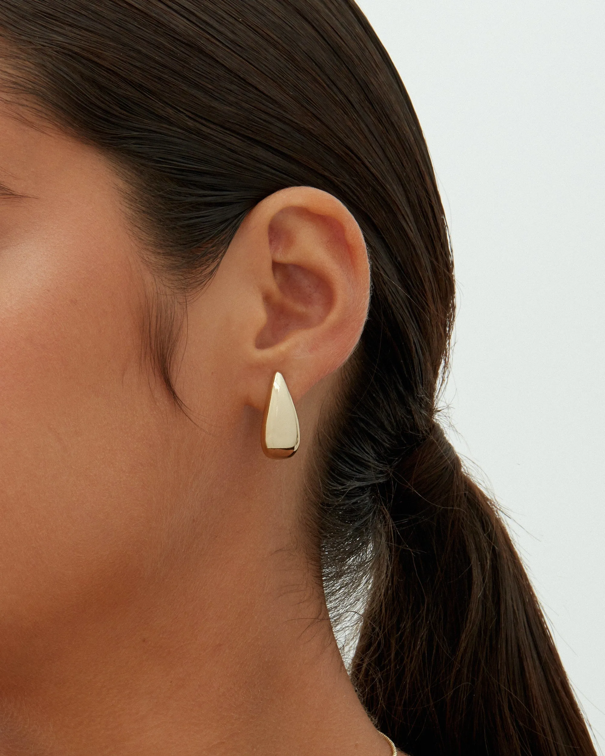 Gaia Chunky Hoop Earrings