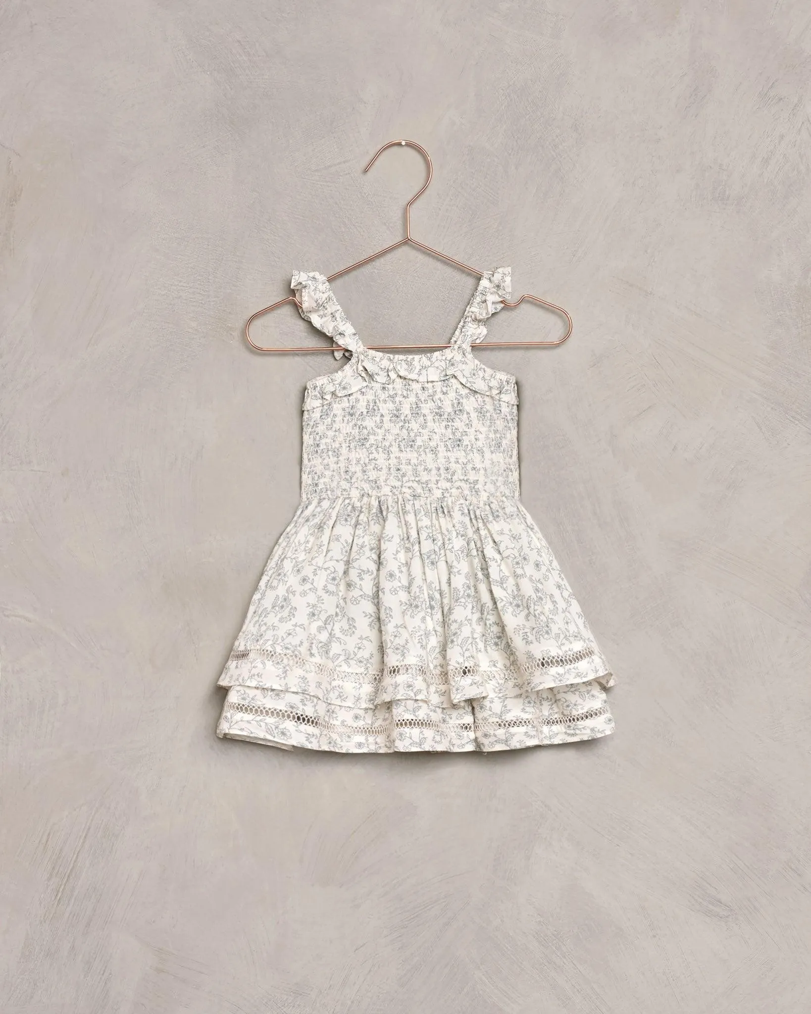 Girls Birdie Dress | French Toile | Noralee