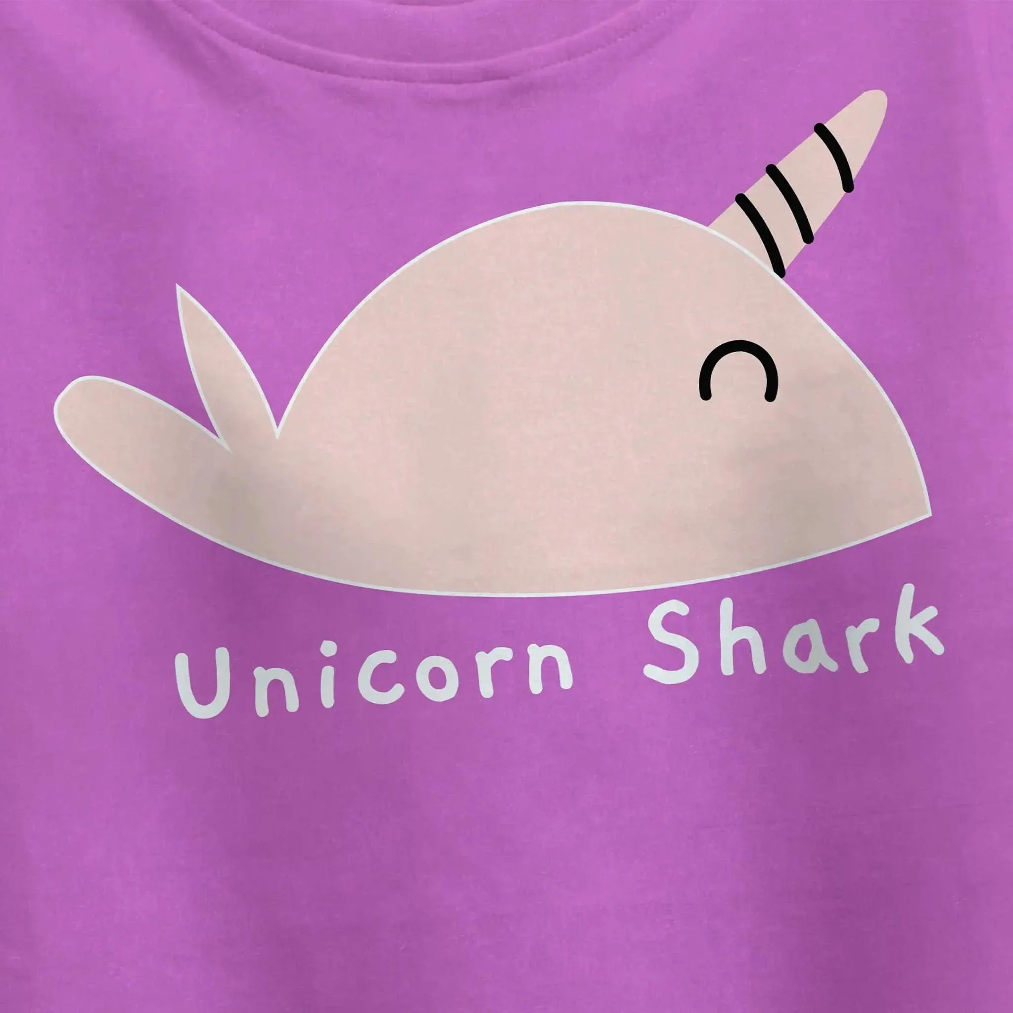 Girls Unicorn Shark T-shirt