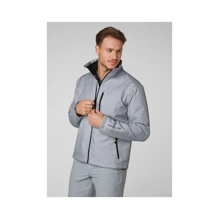 Helly Hansen Crew Midlayer Jacket Grey Fog