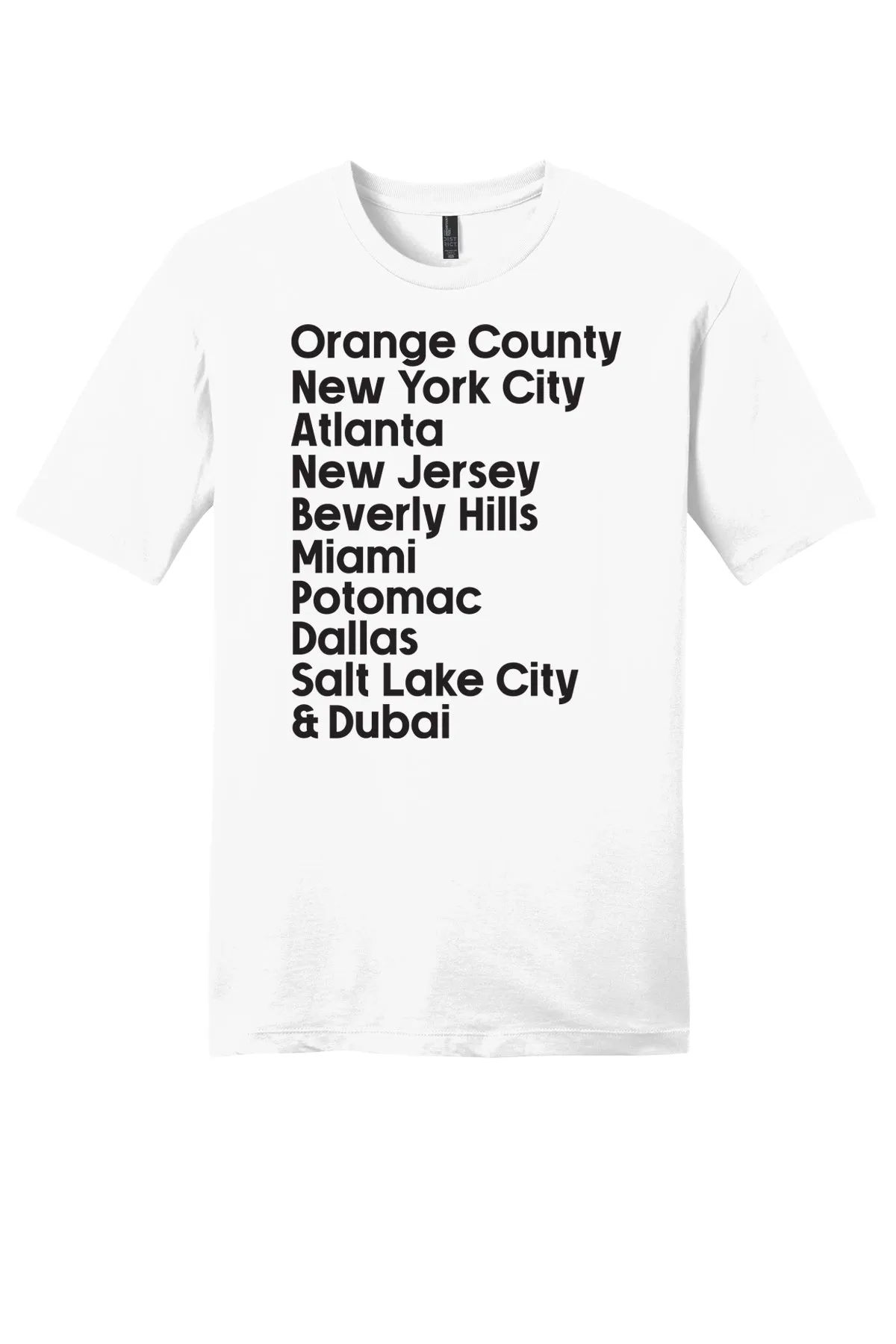 Housewives Cities Bundle: Unisex T-Shirt & Tote Bag (Sizes XS-5XL)