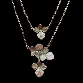 Hydrangea Pendant - Double Layer