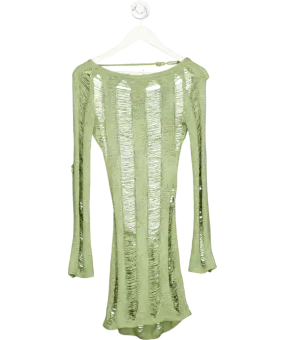 Jaded London Green Umbra Maxi Dress UK S