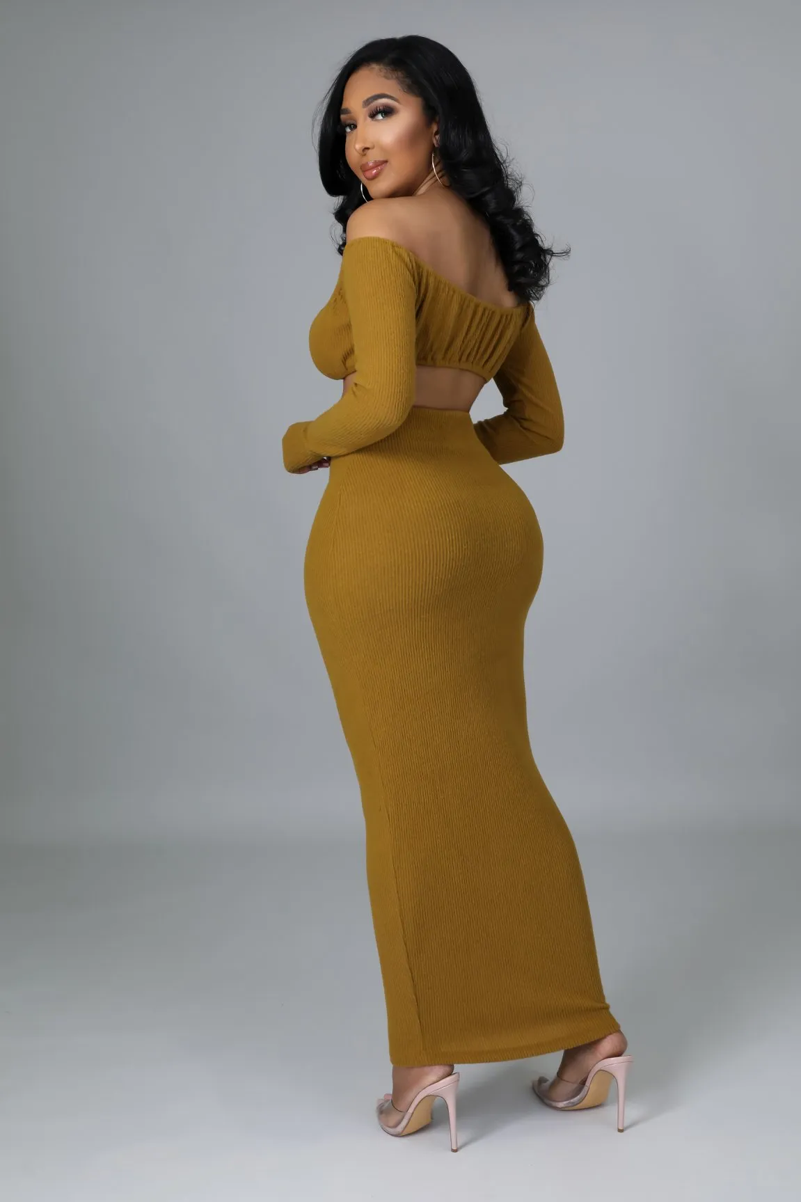 KIM SKIRT SET | DIJON