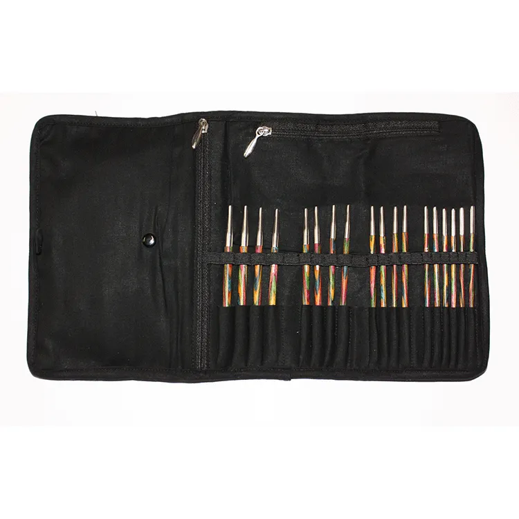 Knitpro Symfonie Wood Interchangeable Compact Fine Knitting Set