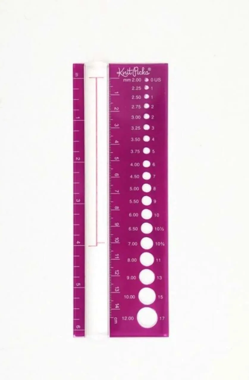 Knitting Needles Gauge - Knit Picks